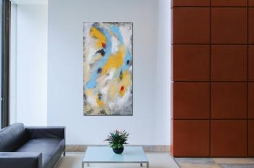 abstrakte Malerei originalwerk direkt aus dem atelier -peggy liebenow